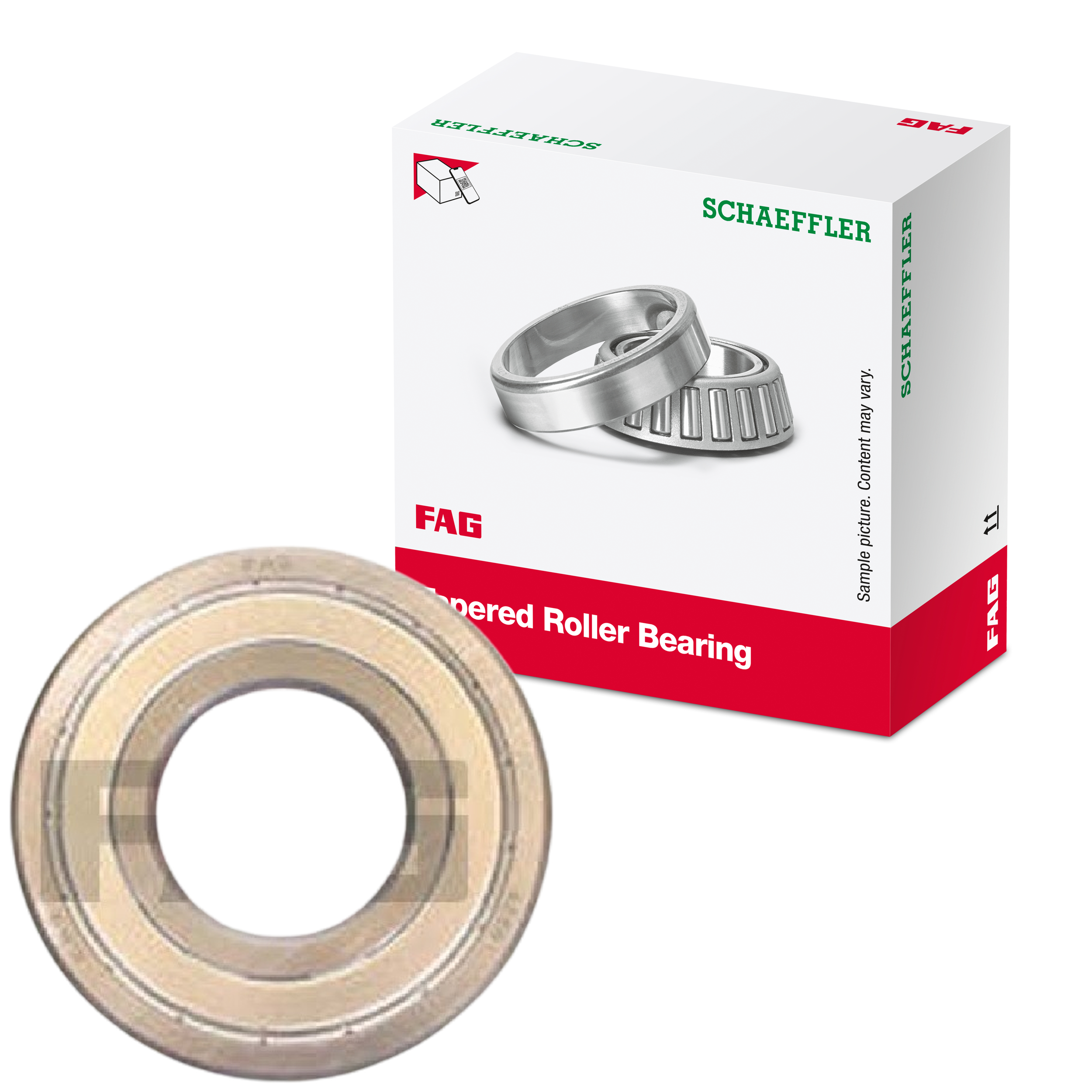 Rolamento Fixo de Uma Carreira de Esferas - FAG - 6308ZR