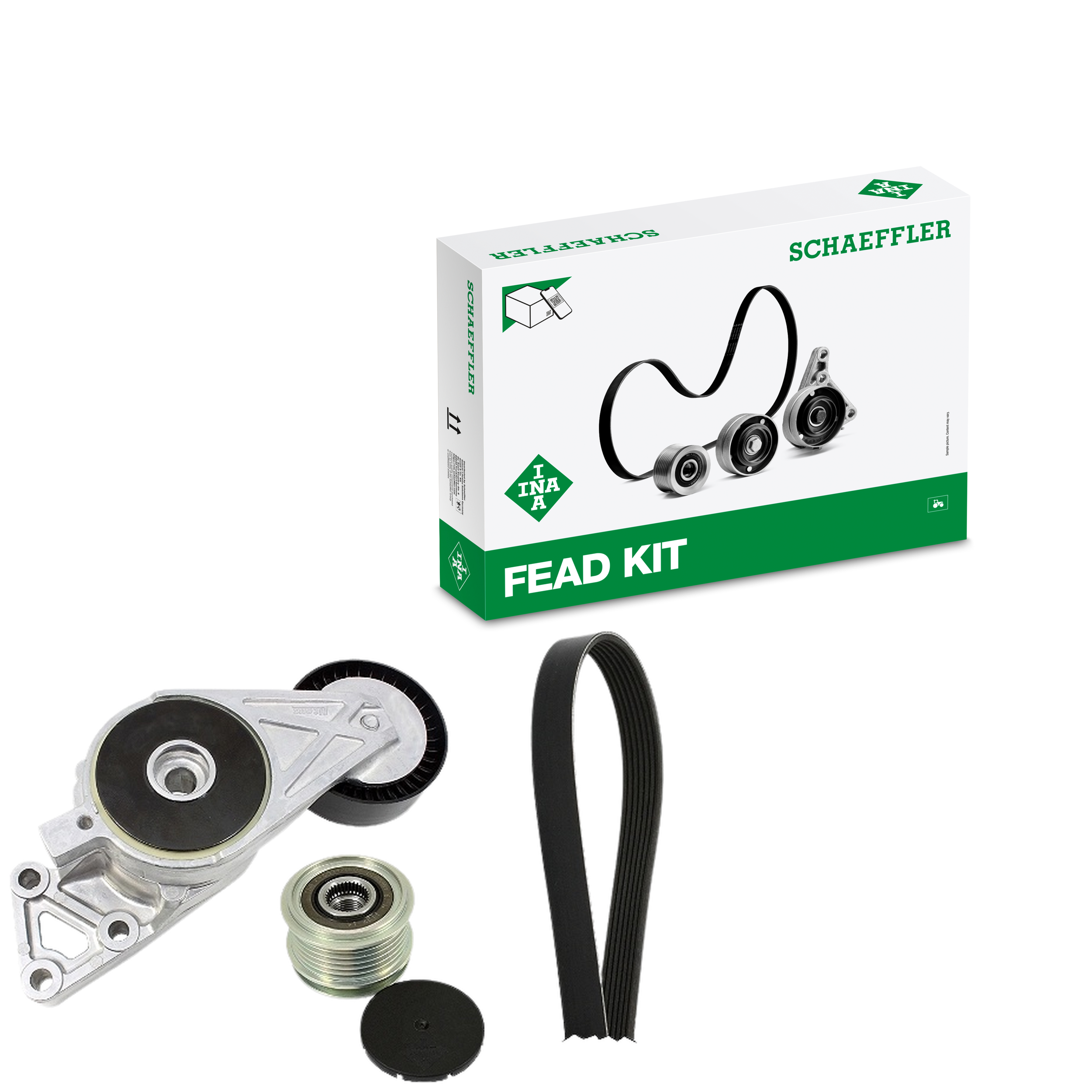Kit Correia Dentada Sincronizadora com Tensor - INA - 529 0470 20