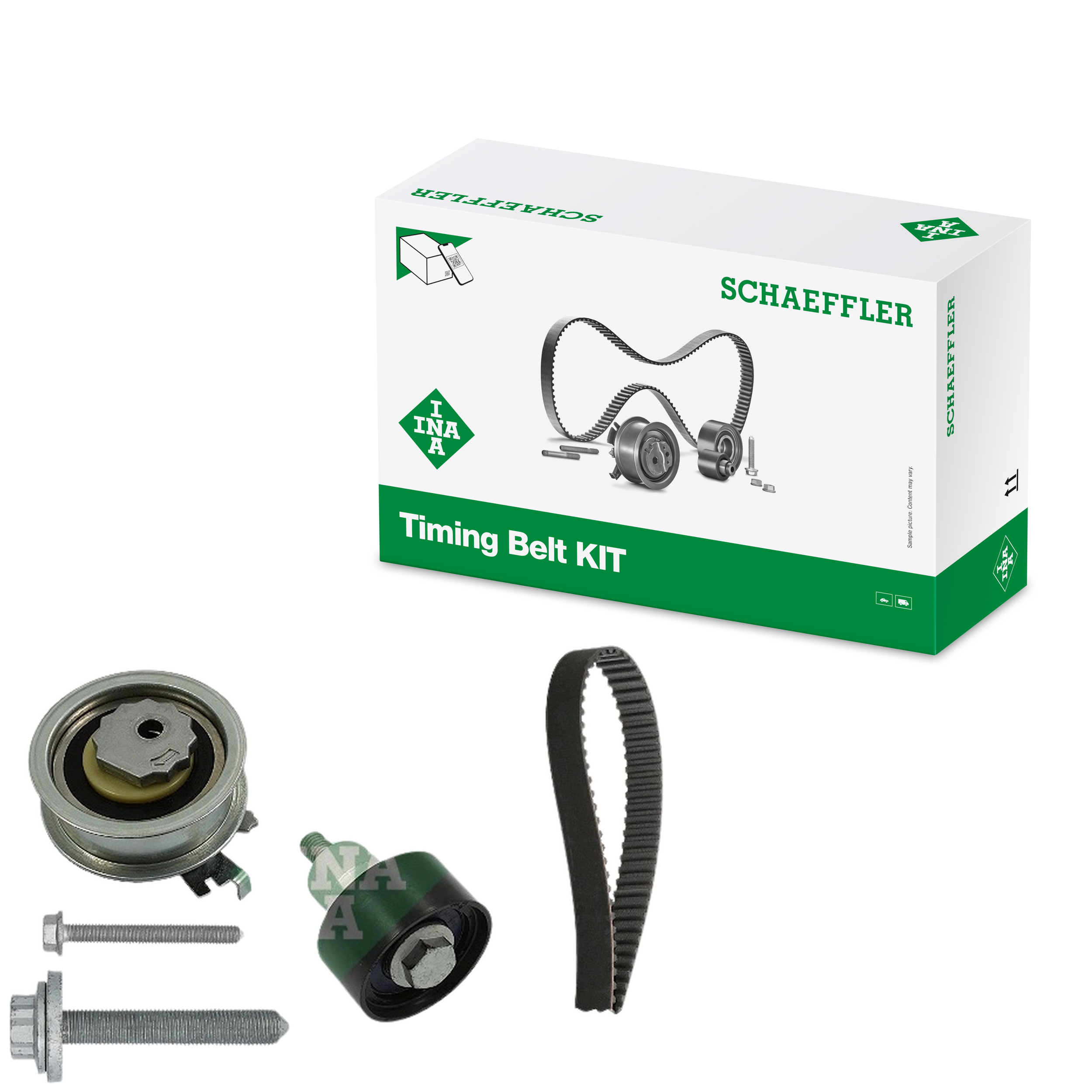 Kit Correia Dentada Sincronizadora com Tensor - INA - 530 0592 11