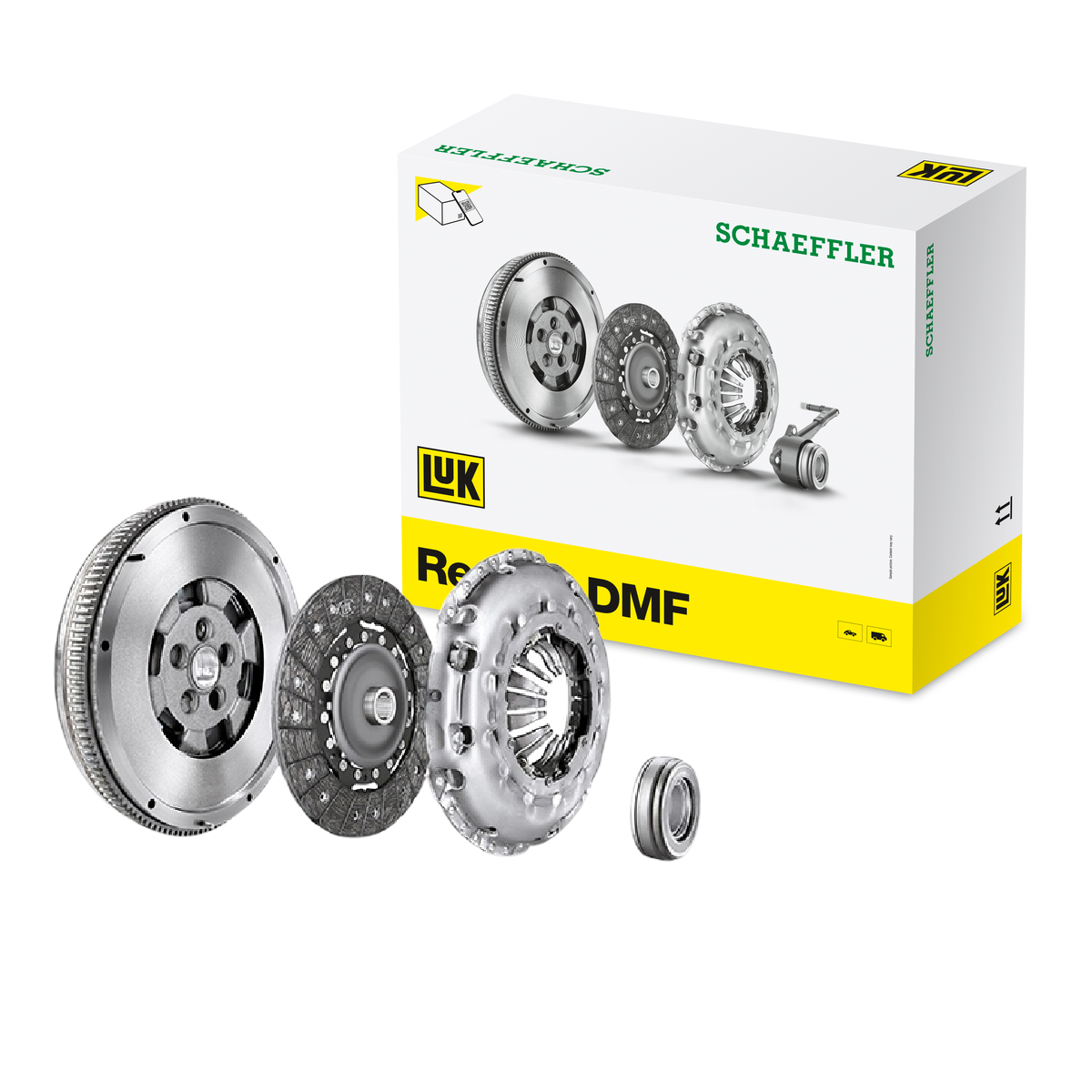 Kit de Embreagem com Volante, Disco, Platô e Rolamento para Citroen Jumpy e Peugeot Expert - LuK - 600 0357 00