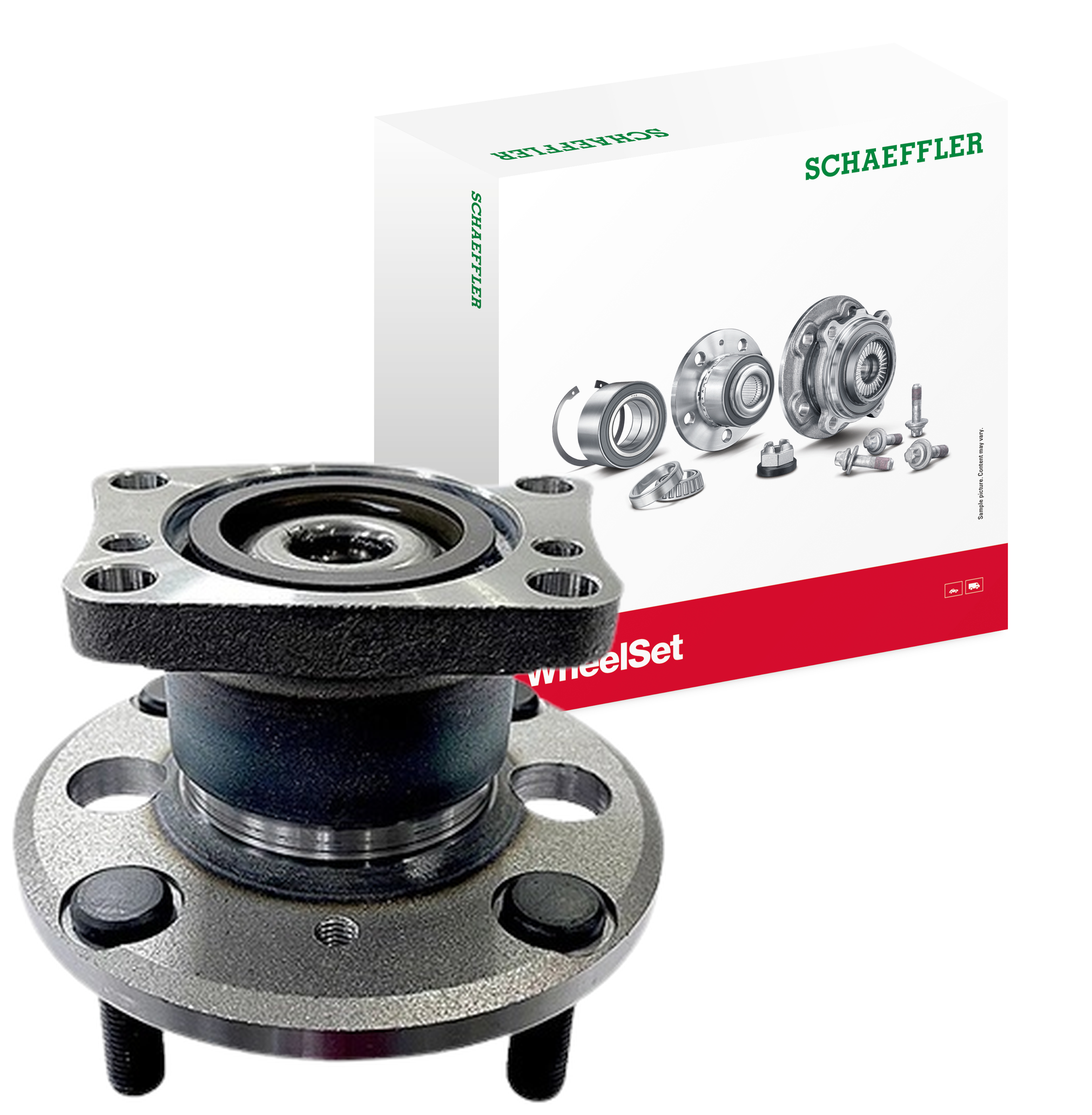Cubo de Roda Traseiro com Rolamento para Ford Fiesta e Fiesta Sedan - FAG - 713 1819 10