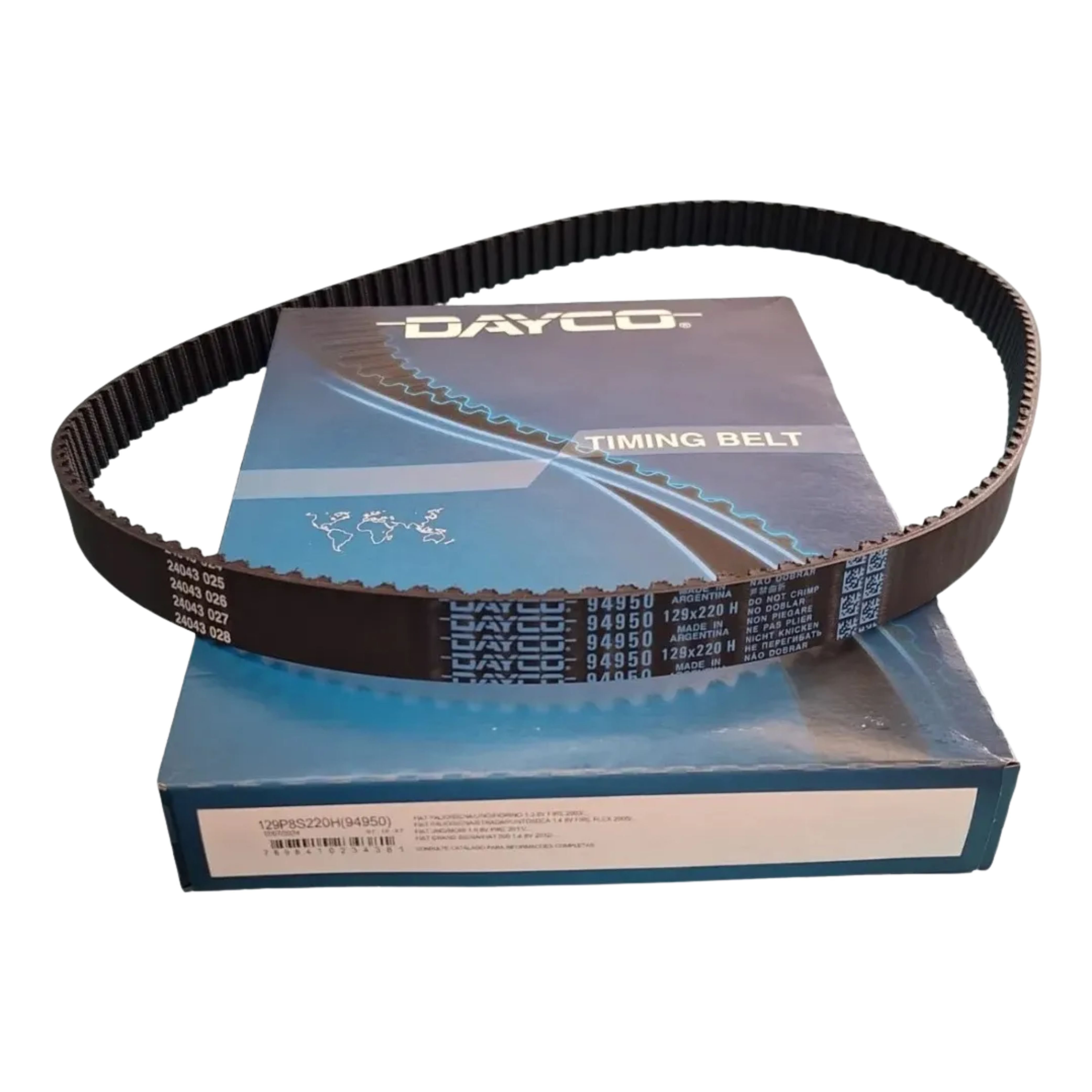 Correia Dentada de Sincronismo - Dayco - 129P8S220H