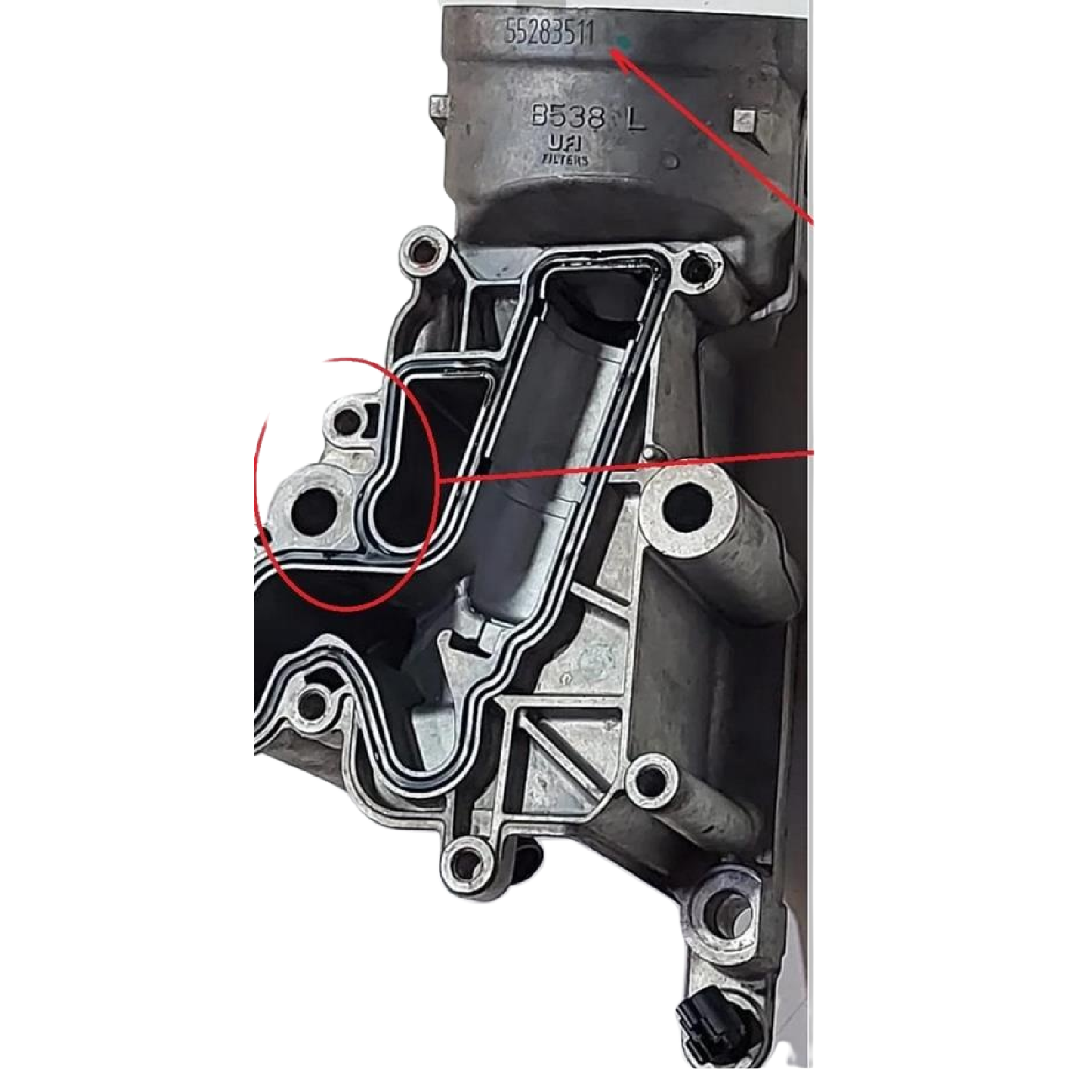Radiador Resfriador de Óleo do Motor Refil - Frontier - 73695