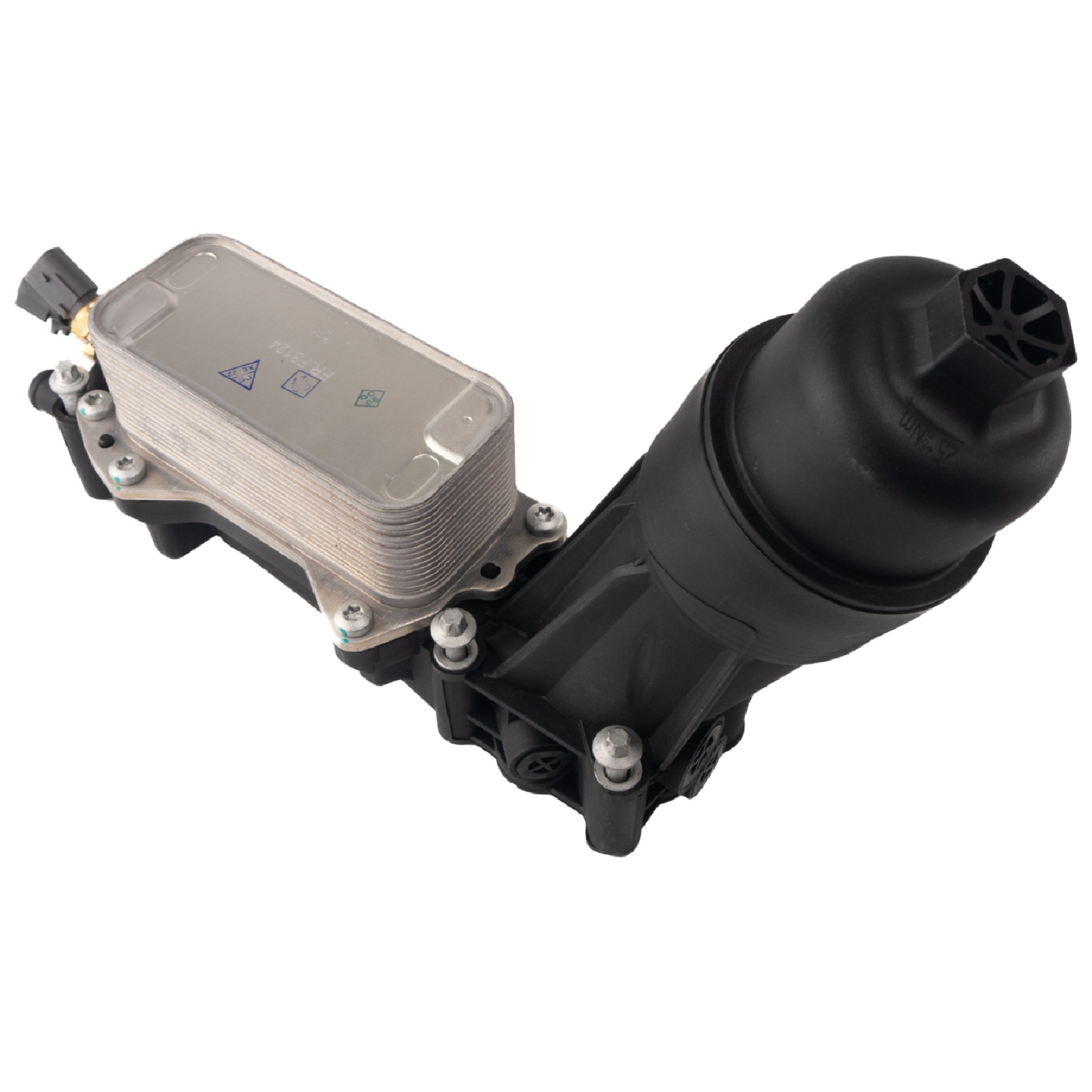 Radiador Resfriador de Óleo do Motor Completo - Frontier - 77055