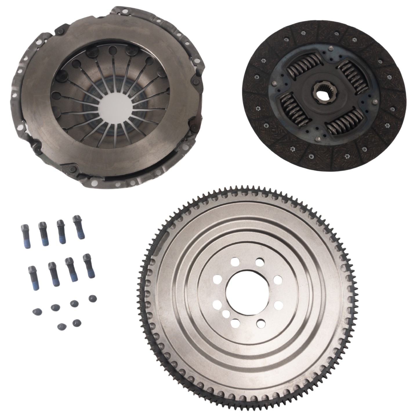 Kit de Embreagem com Rolamento e Volante - Mecarm - 76206