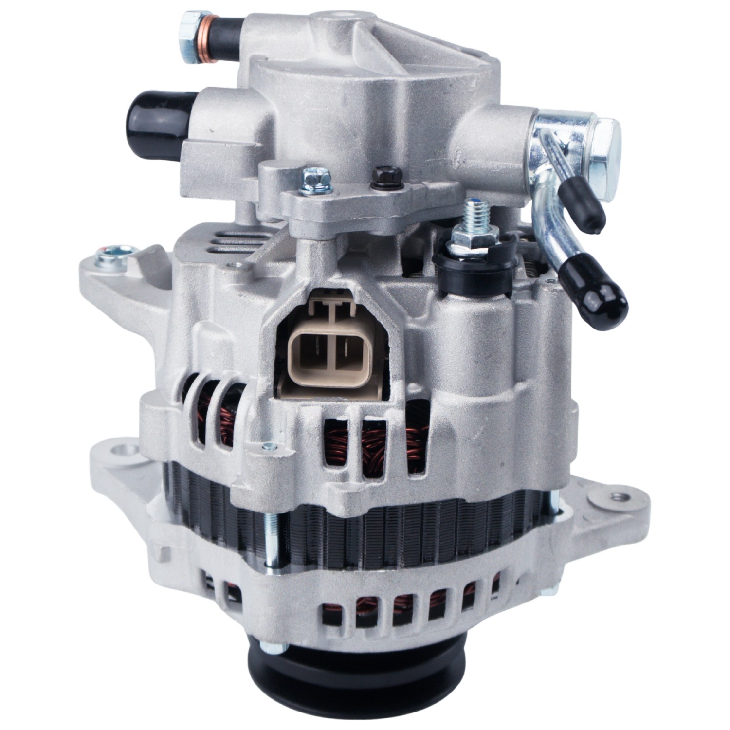 Alternador Polia Dupla com Bomba de Vácuo 90A - Drivetec - 73872