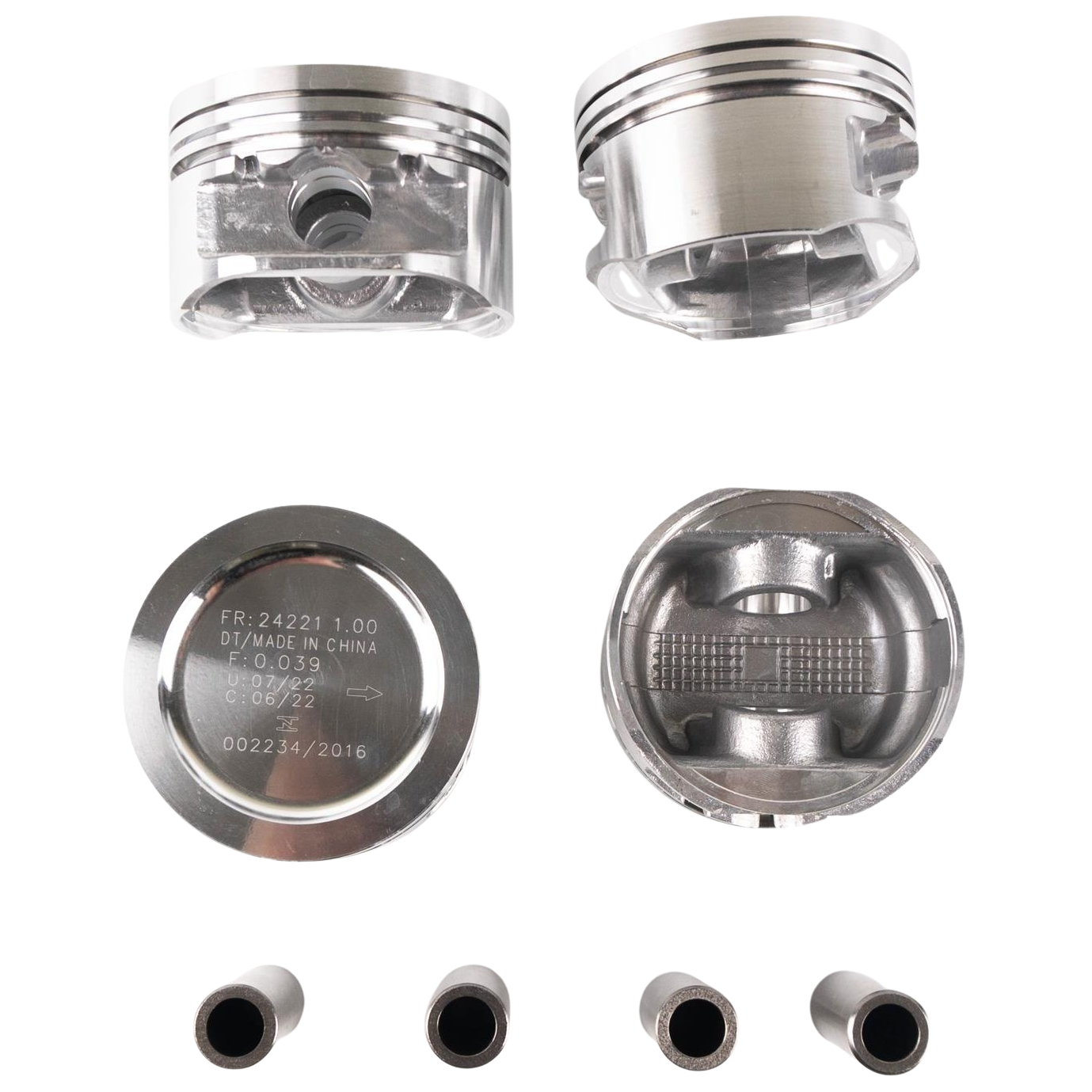 Jogo de Pistão do Motor 1,00 4 Unidades - Frontier - 24221