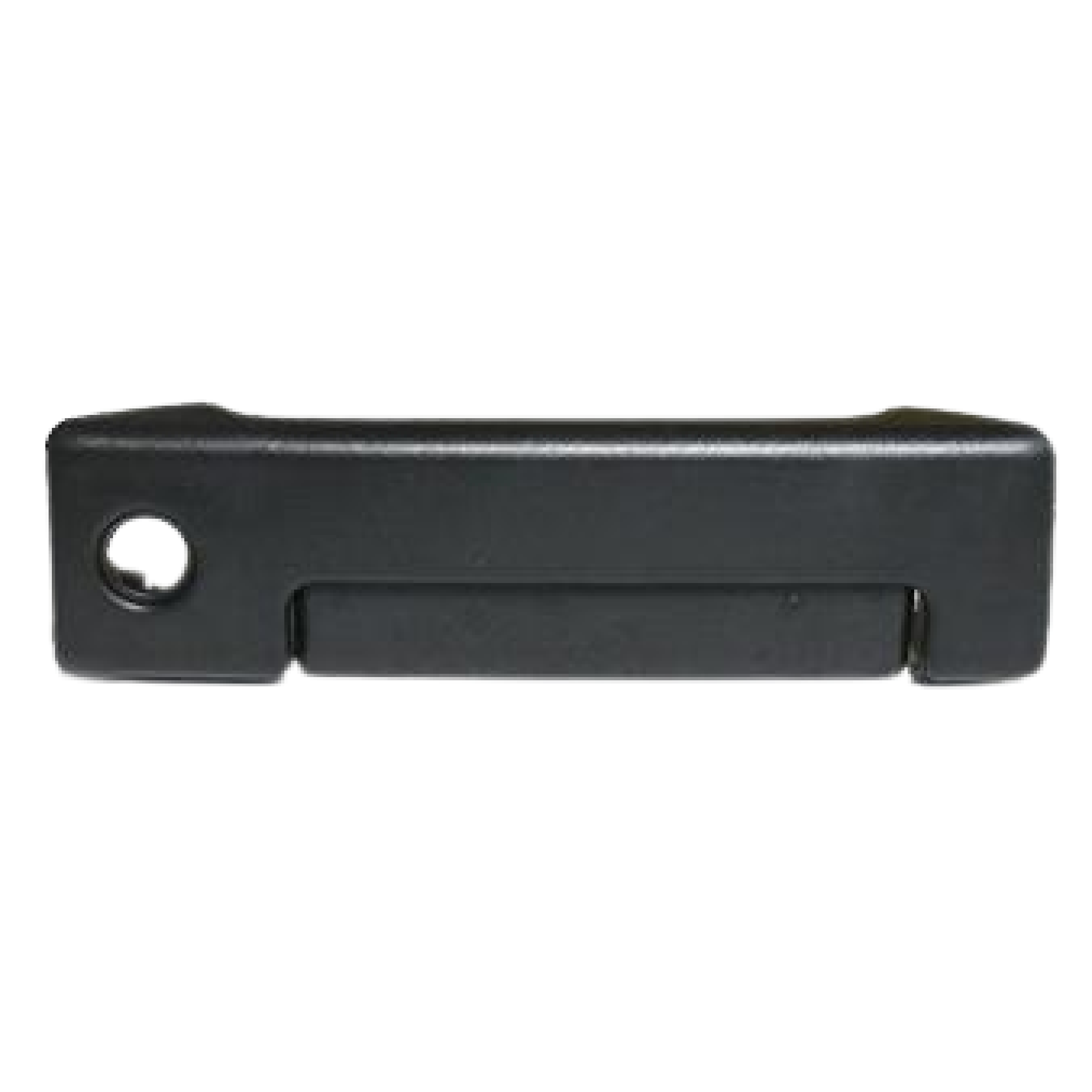 Maçaneta Externa Preta da Porta Corrediça 1 Unidade - Drivetec - 71246