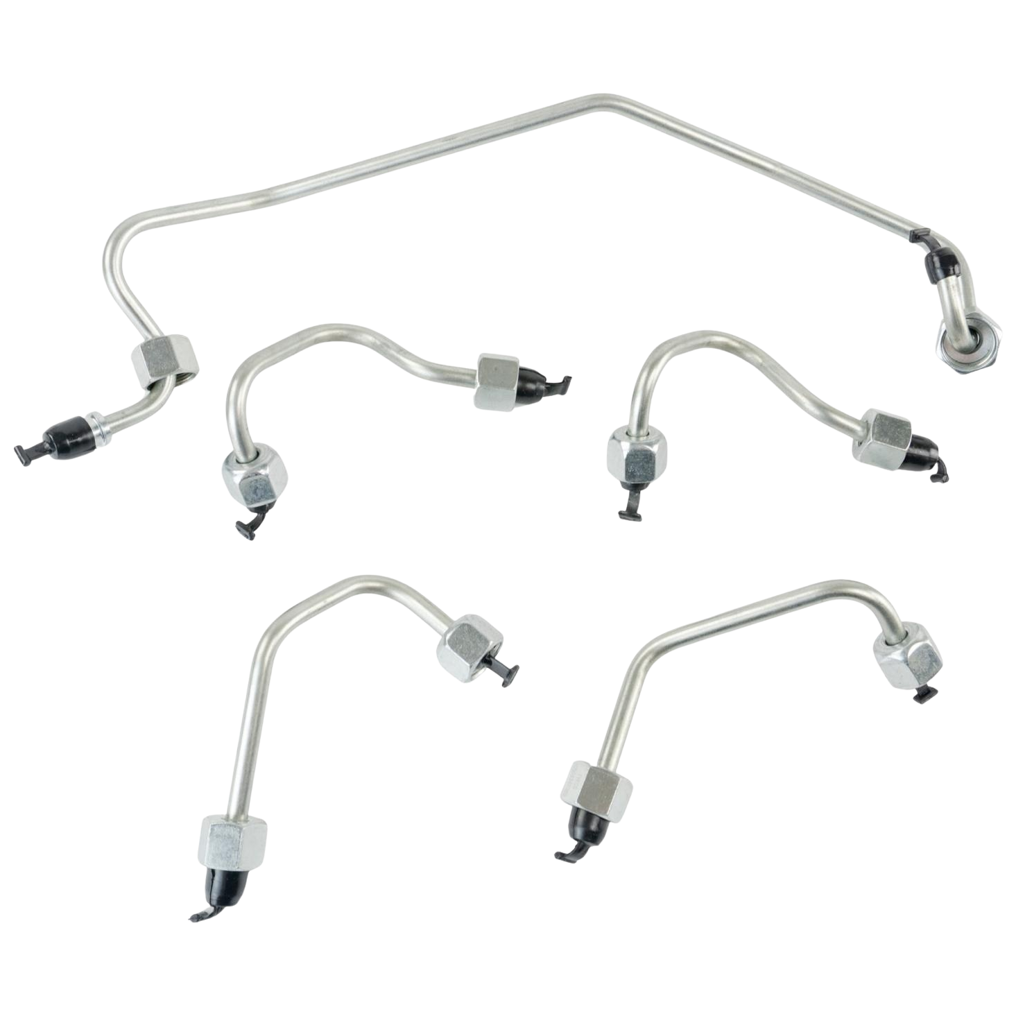 Kit de Tubos de Combustível do Bico Injetor 5 Unidades - Isapa - 77694