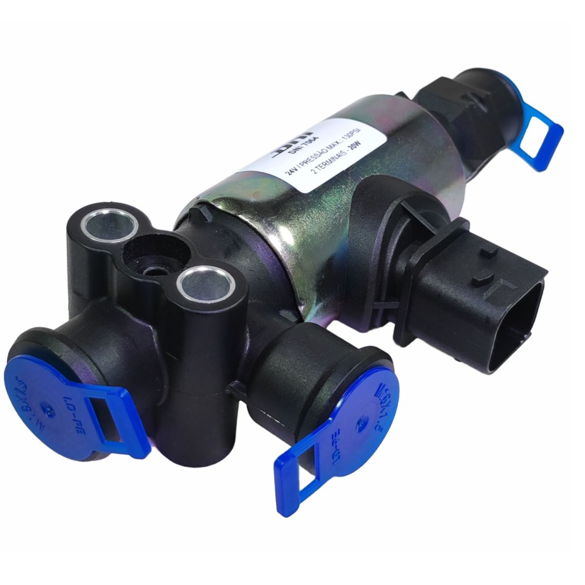 Válvula Solenoide 24V 2 terminais - DNI - DNI7064