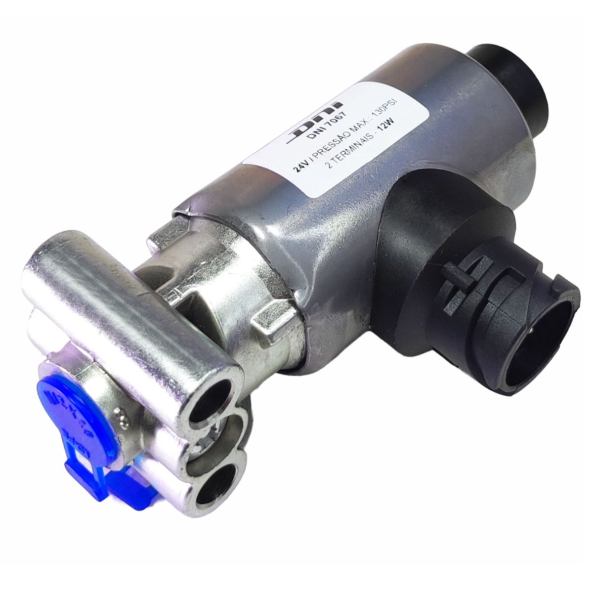 Válvula Solenoide 24V 2 terminais - DNI - DNI7067