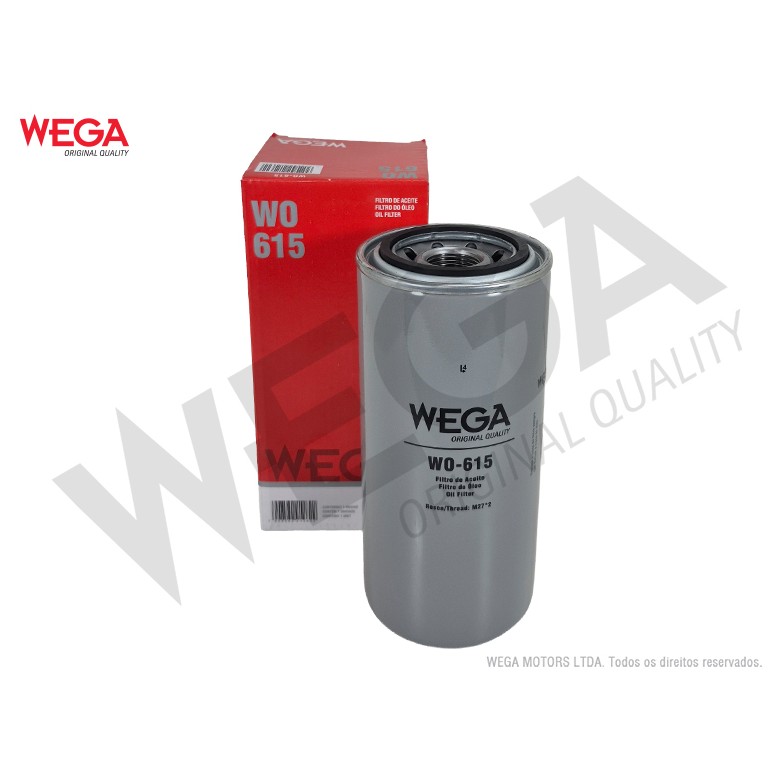 Filtro de Óleo Lubrificante - Wega - WO-615