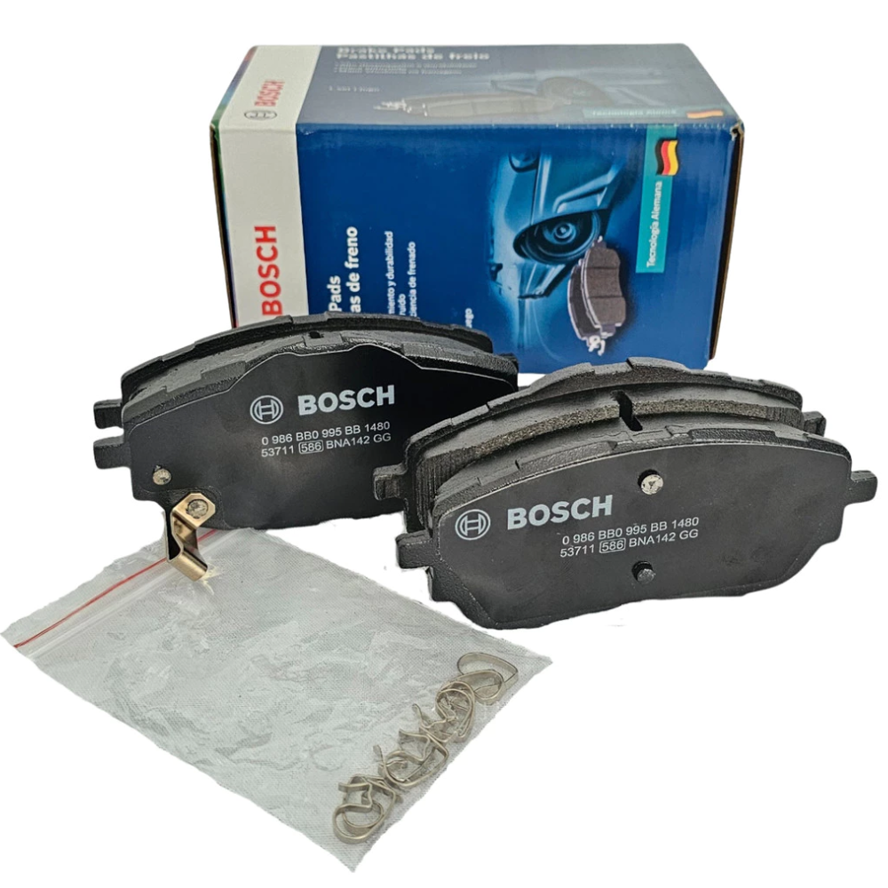 Jogo de Pastilha de Freio Dianteira - Bosch - 0986BB0995