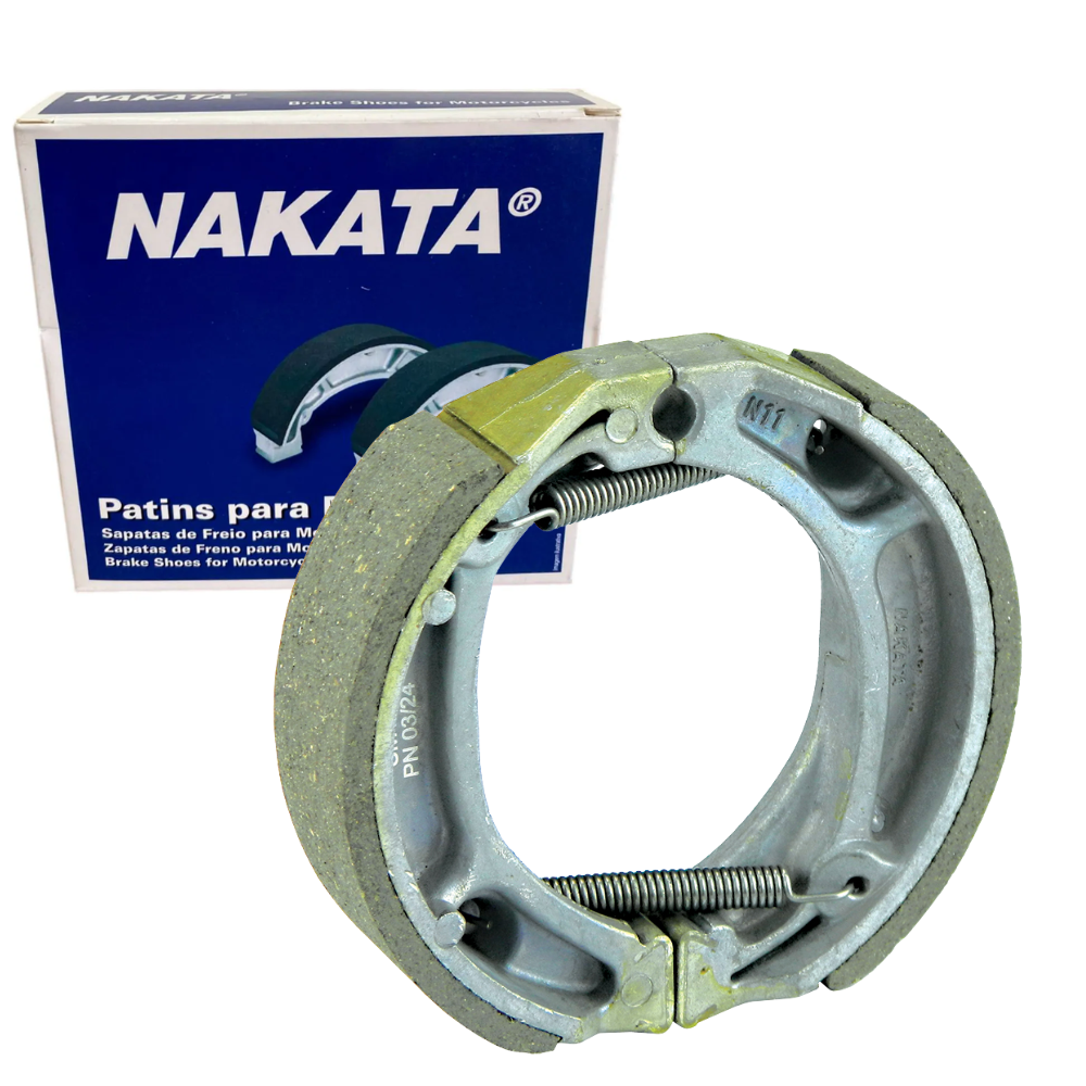 Sapata do Freio de Moto Dianteira ou Traseira STD - Nakata - SM102
