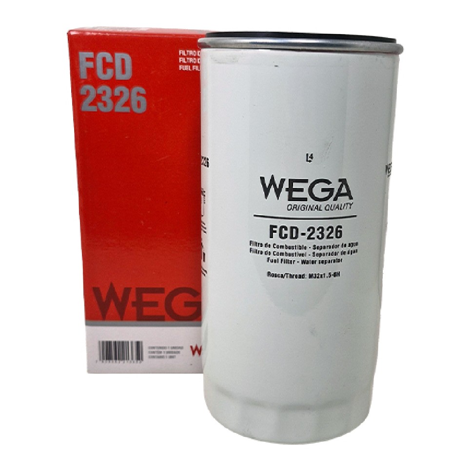 Filtro De Combustível Diesel Blindado - WEGA - FCD-2326