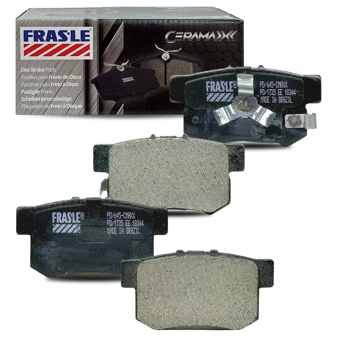 Pastilha de Freio Traseira Cerâmica - Fras-le - PD/645-CMAXX