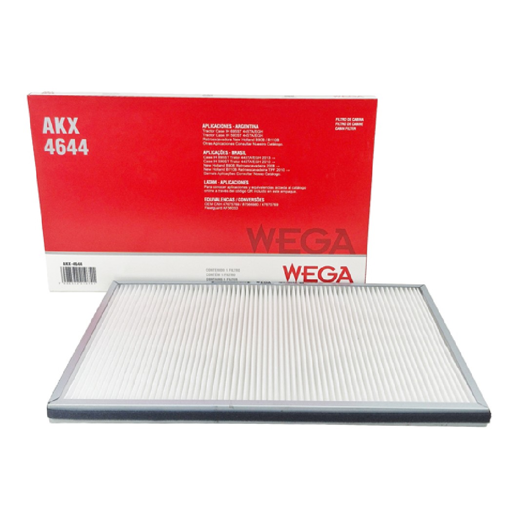 Filtro de Cabine sem Carvão - WEGA - AKX-4644