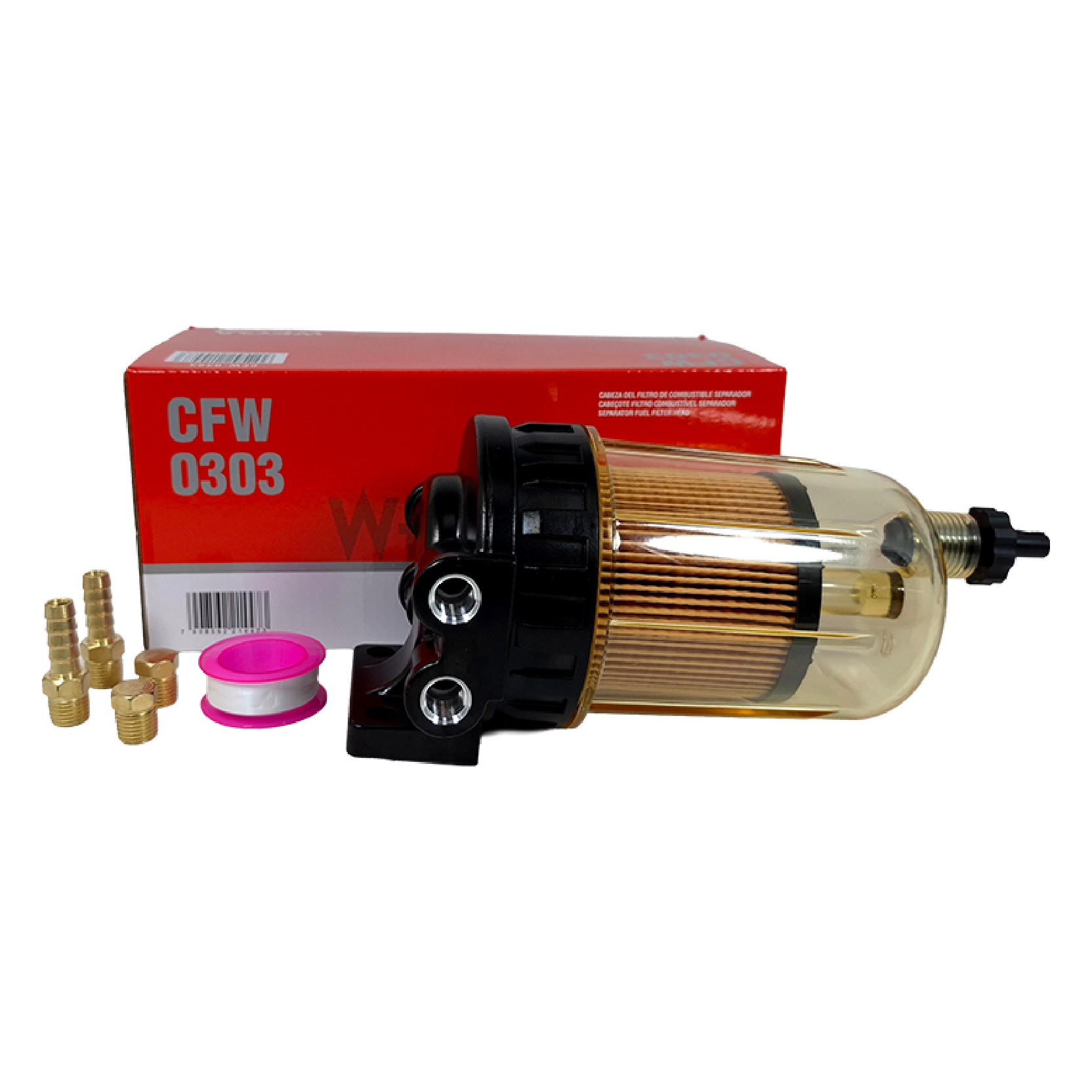 Cabeçote Filtro do Combustível Separador - WEGA - CFW-0303