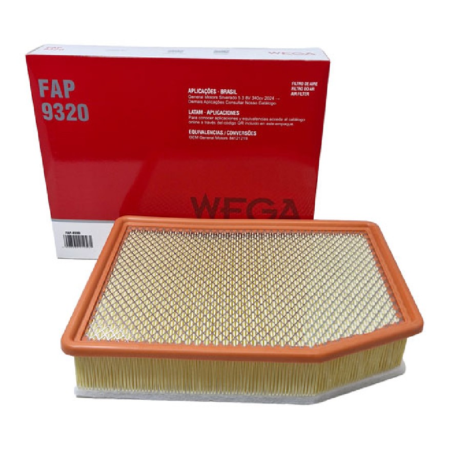 Filtro de Ar do Motor - WEGA - FAP-9320