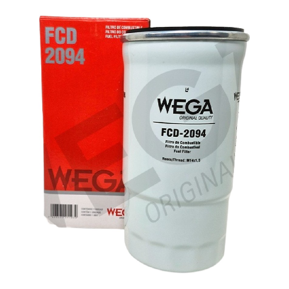 Filtro do Combustível Diesel Blindado - WEGA - FCD-2094