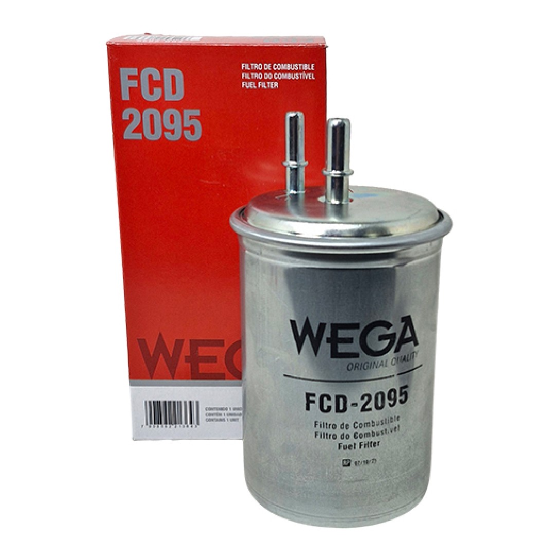 Filtro do Combustível Diesel Separador Blindado com Dreno - WEGA - FCD-2095