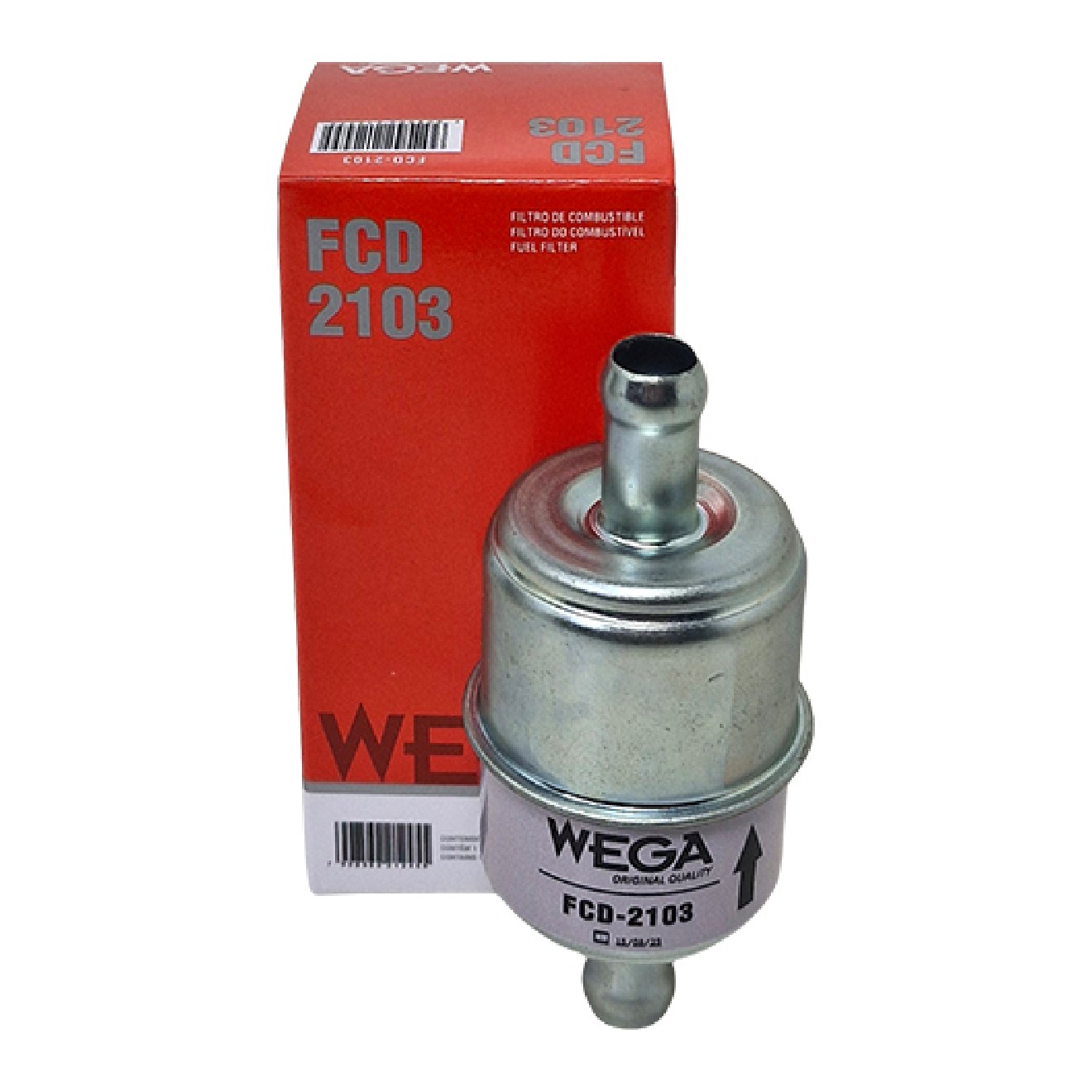 Filtro do Combustível Diesel Blindado - WEGA - FCD-2103