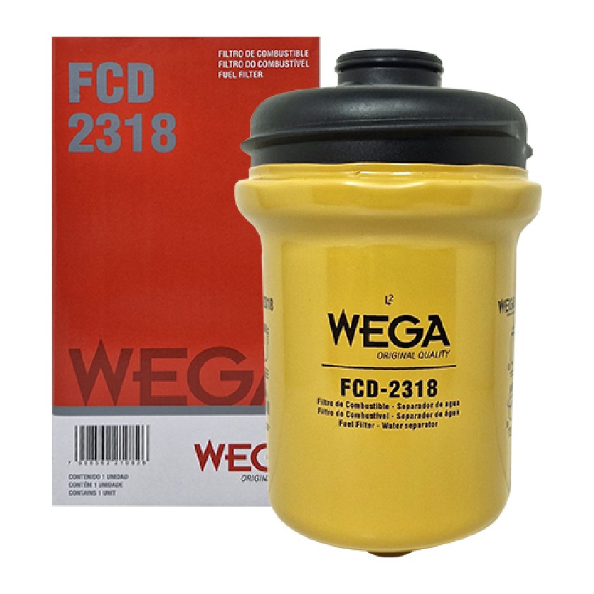 Filtro do Combustível Diesel Separador - WEGA - FCD-2318