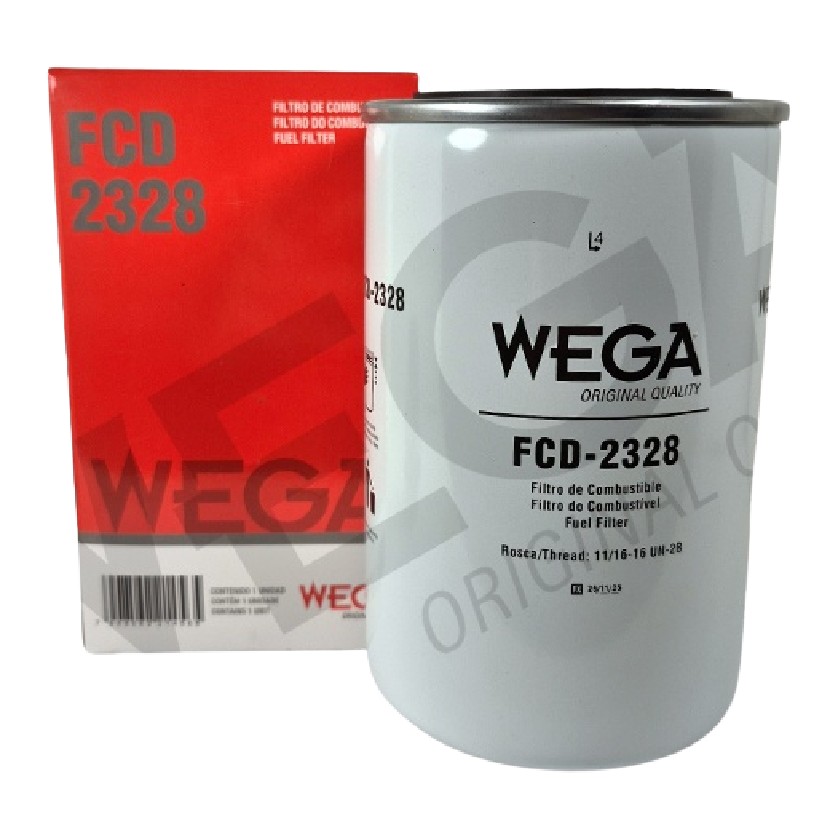 Filtro do Combustível Diesel Blindado - WEGA - FCD-2328
