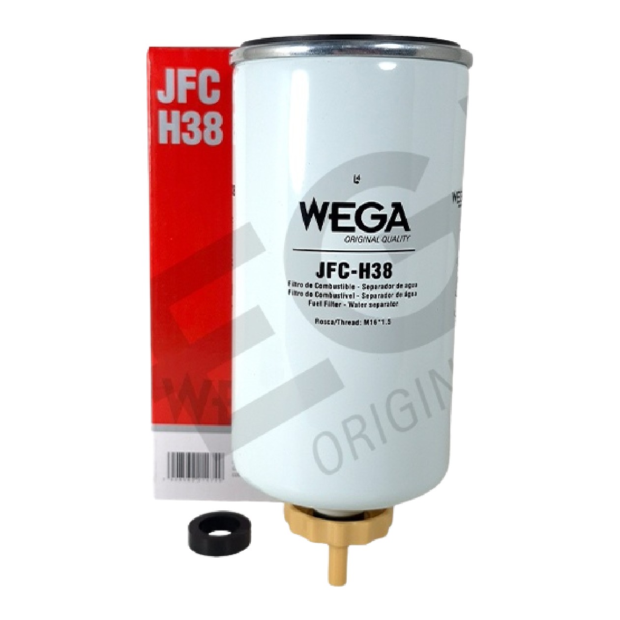 Filtro do Combustível Blindado com Dreno - WEGA - JFC-H38
