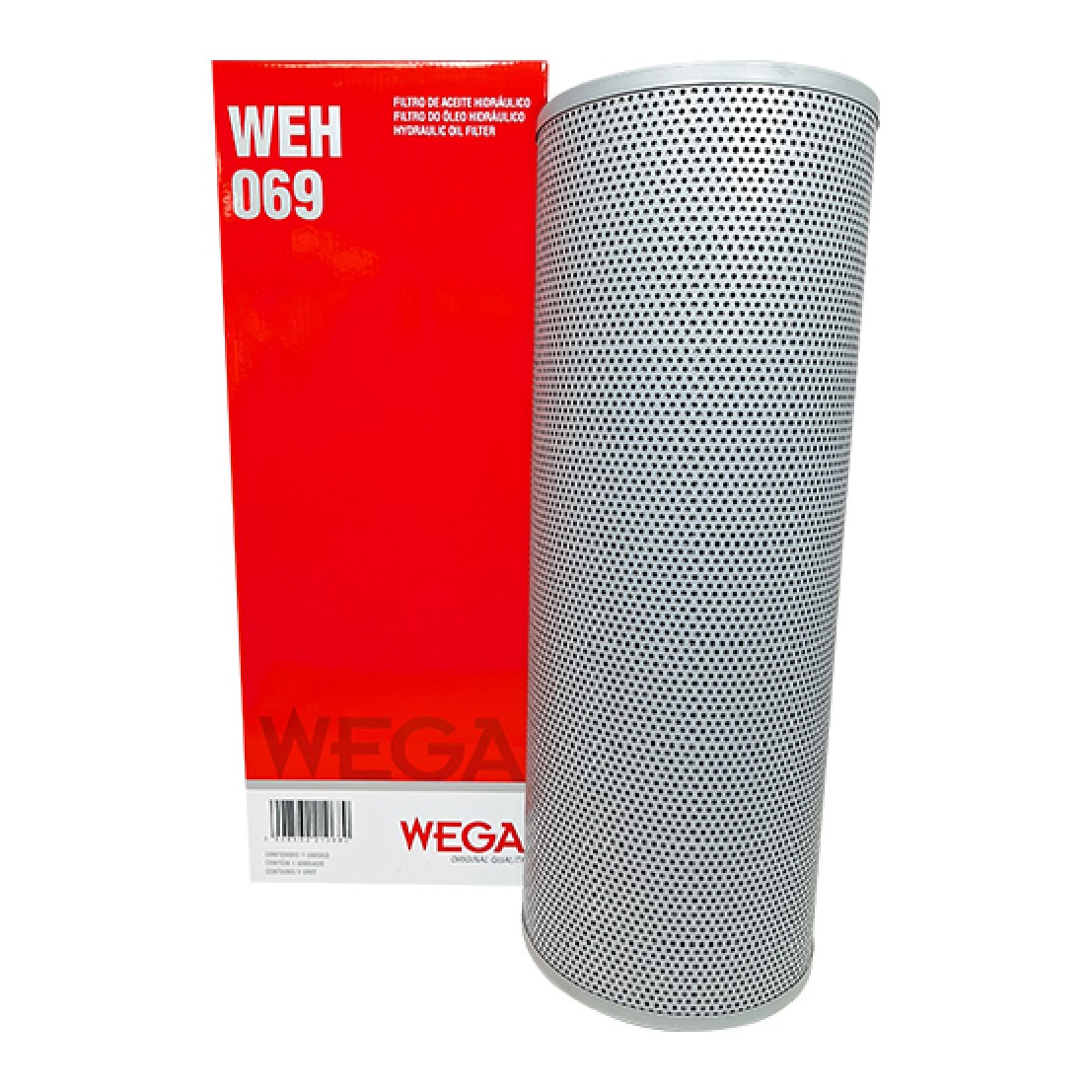 Filtro do Óleo Hidráulico Refil - WEGA - WEH-069