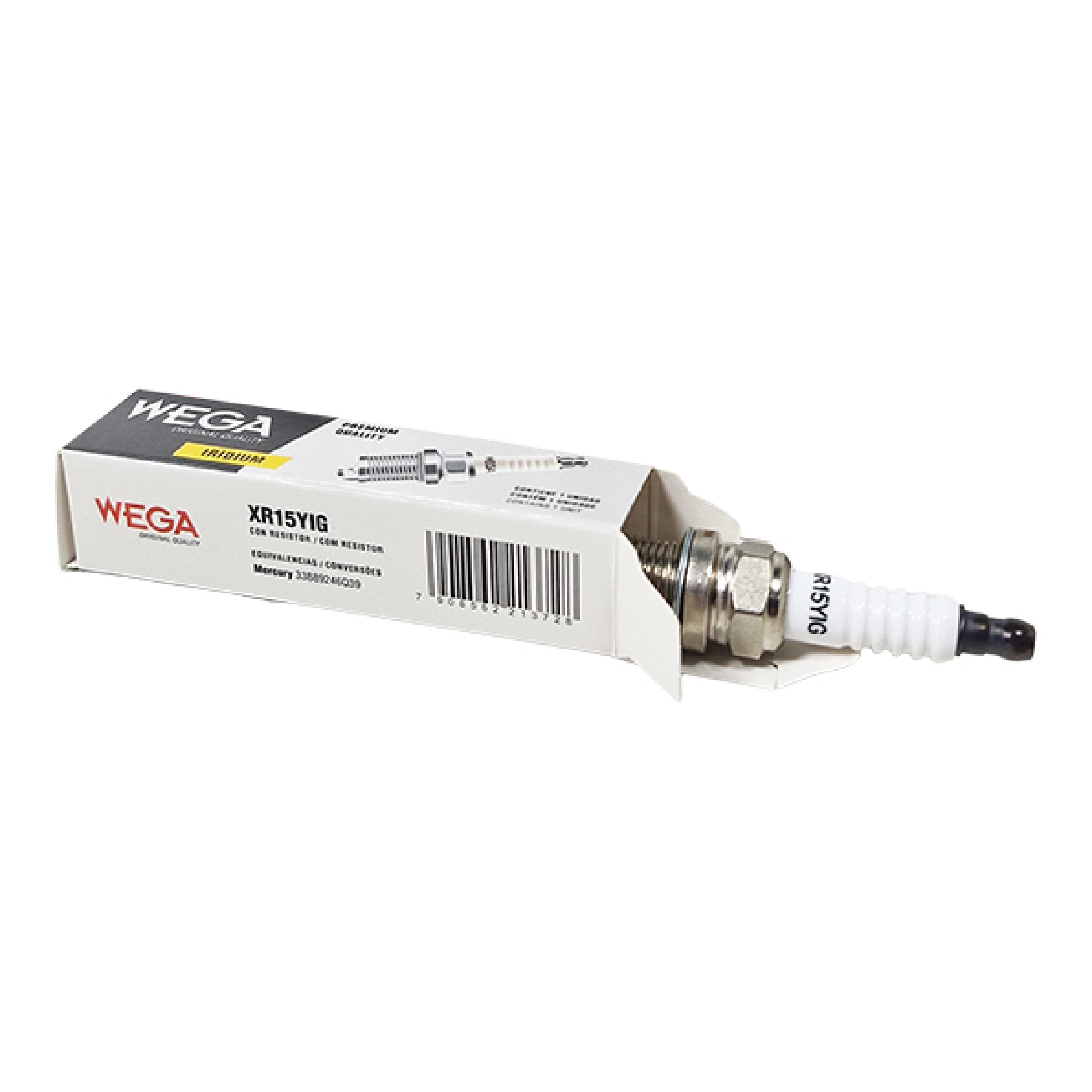Vela de Iginição Iridium - WEGA - XR15YIG