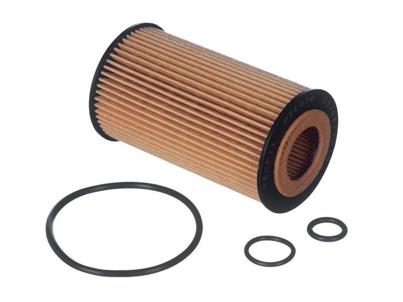 Kit de Filtros com Filtro de Ar, Filtro do Ar Condicionado, Filtro de Combustível e Filtro de Óleo - Tecfil - KTU002