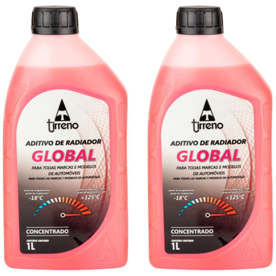 Aditivo 2L Concentrado Radiador Rosa Tirreno Global