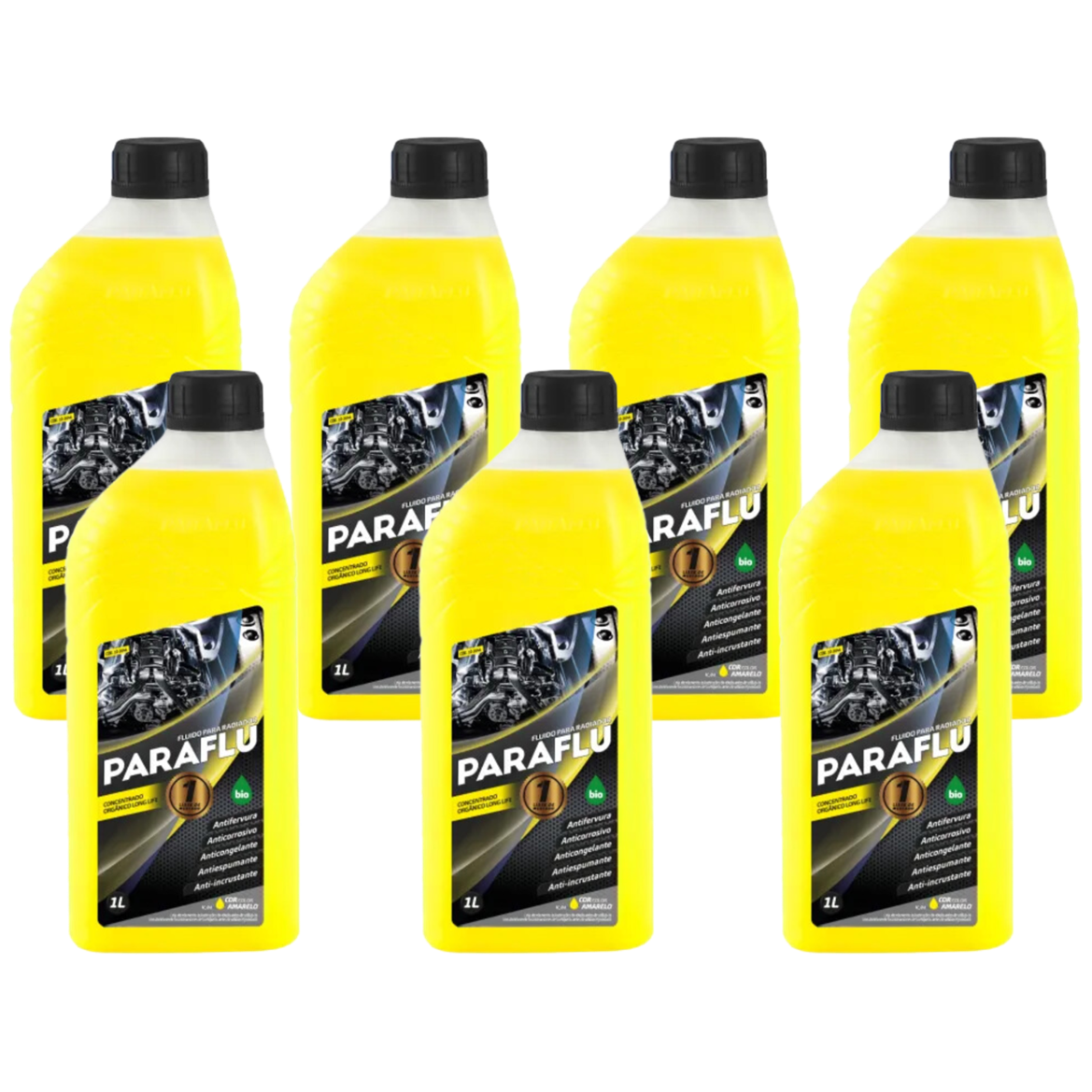 Aditivo 7L Concentrado Radiador Amarelo Paraflu Bio Orgânico