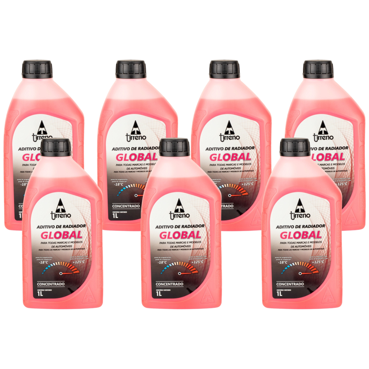Aditivo 7L Concentrado Radiador Rosa Tirreno Global