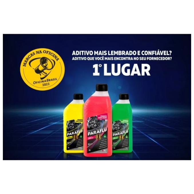 Aditivo para Radiador Rosa Paraflu Bio Orgânico Concentrado 1 Litro - Paraflu - 10-3001