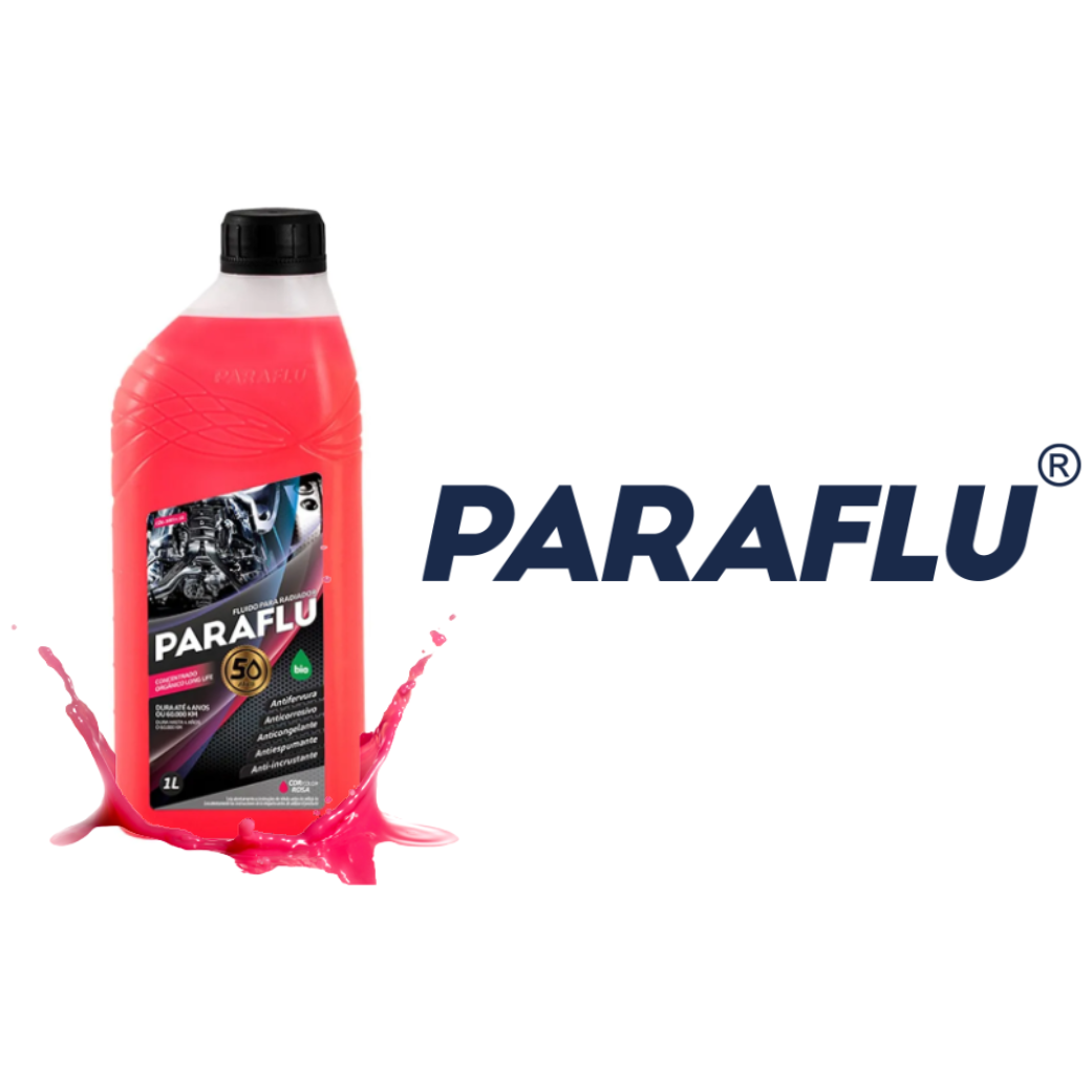 Aditivo para Radiador Rosa Paraflu Bio Orgânico Concentrado 1 Litro - Paraflu - 10-3001
