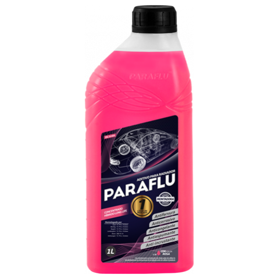 Aditivo para Radiador Rosa Paraflu Montadora Híbrido Concentrado 1 Litro - Paraflu - 10-3056