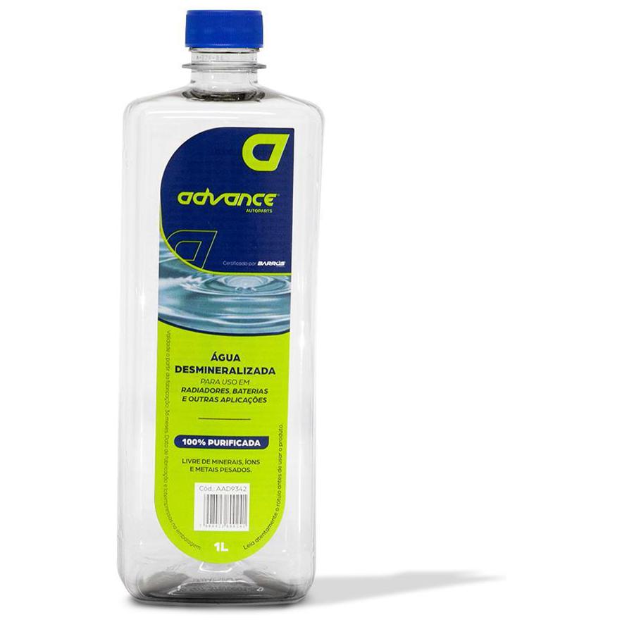 Água Bi-Desmineralizada Advance 1 Litro - Advance - AAD9342