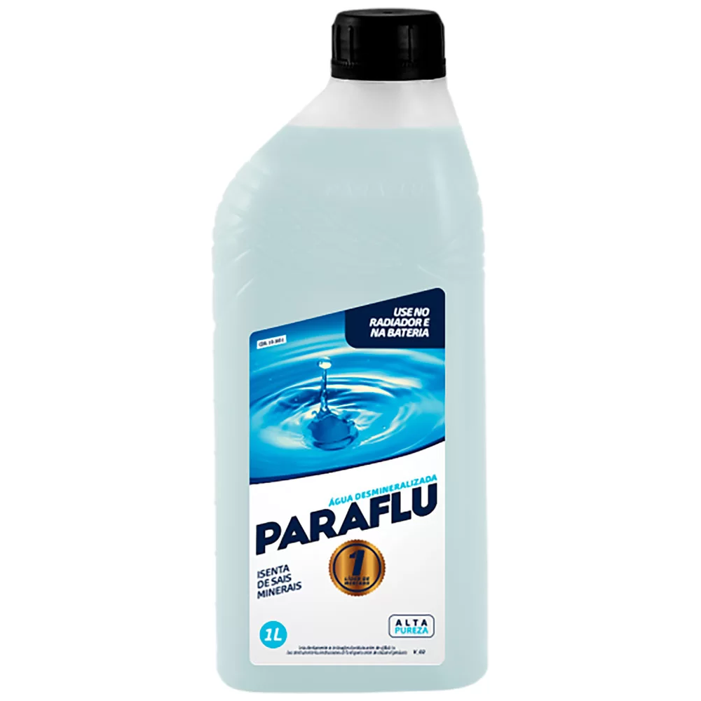 Água Desmineralizada 1 Litro - Paraflu - 10-3031