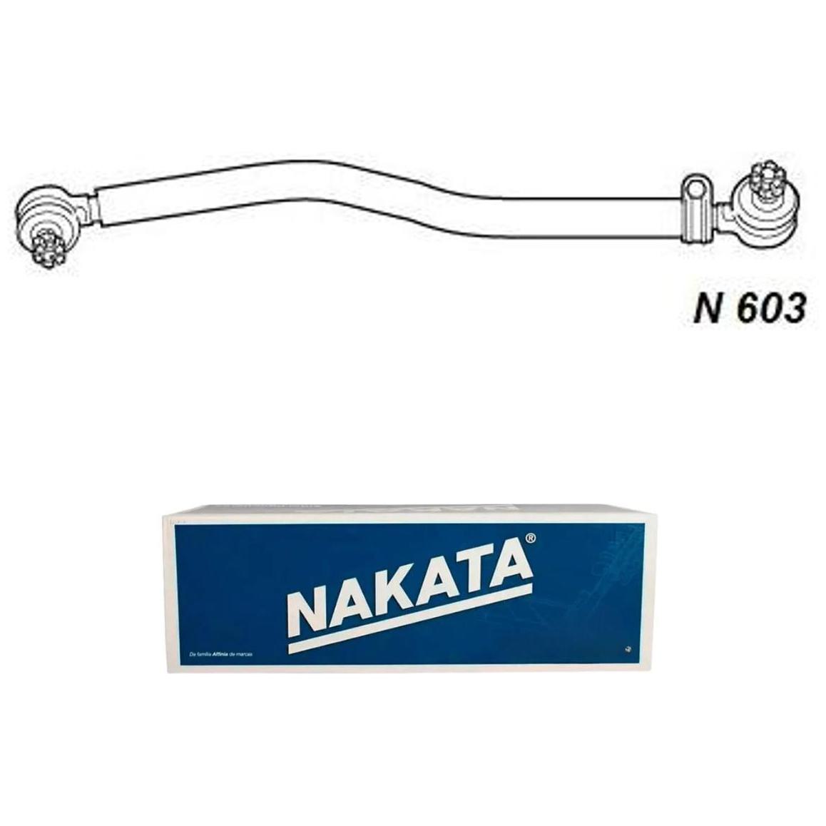 Barra Lateral Dianteira para Mercedes-Benz L 1620 - Nakata - N 5113