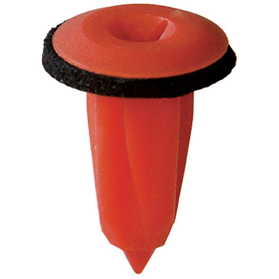 Kit 10 Bucha de Fixação Porta-Objetos Vermelho - Universal - 94469