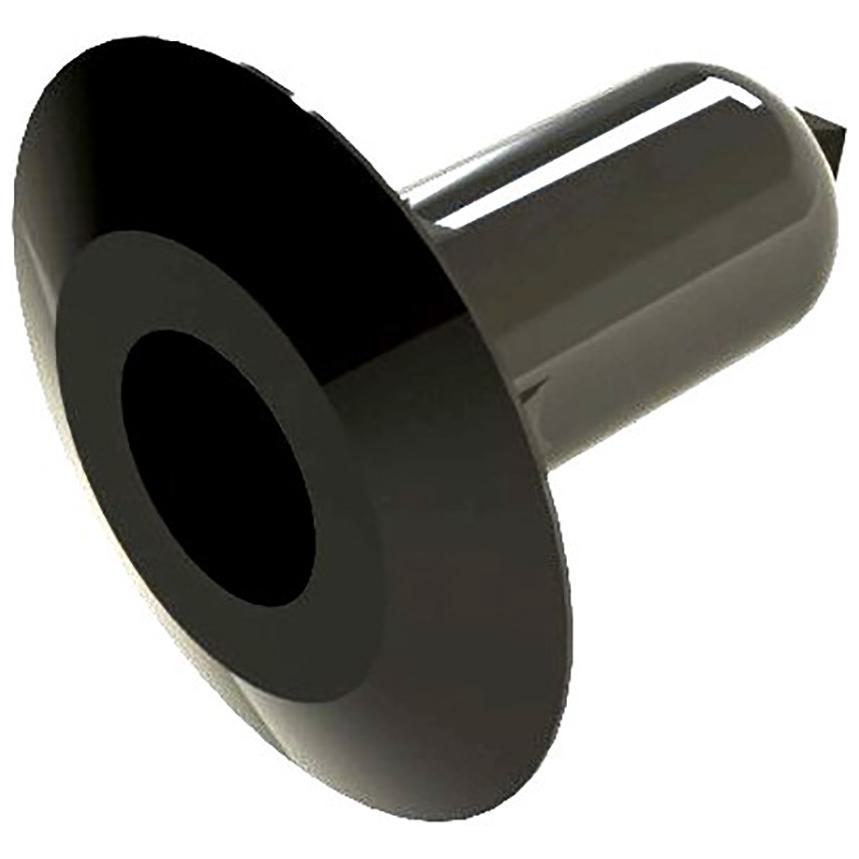 Kit 30 Bucha Revestimento Lateral Preto - Universal - 94658