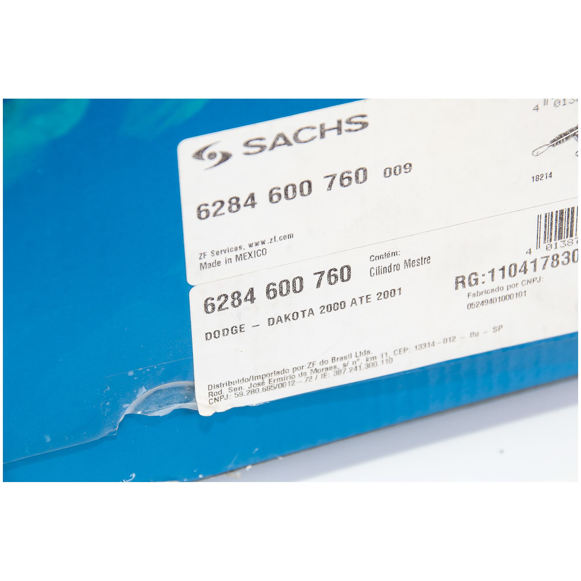 Cilindro Atuador Hidraulico de Embreagem para Dodge Dakota - Sachs - 6284 600 760