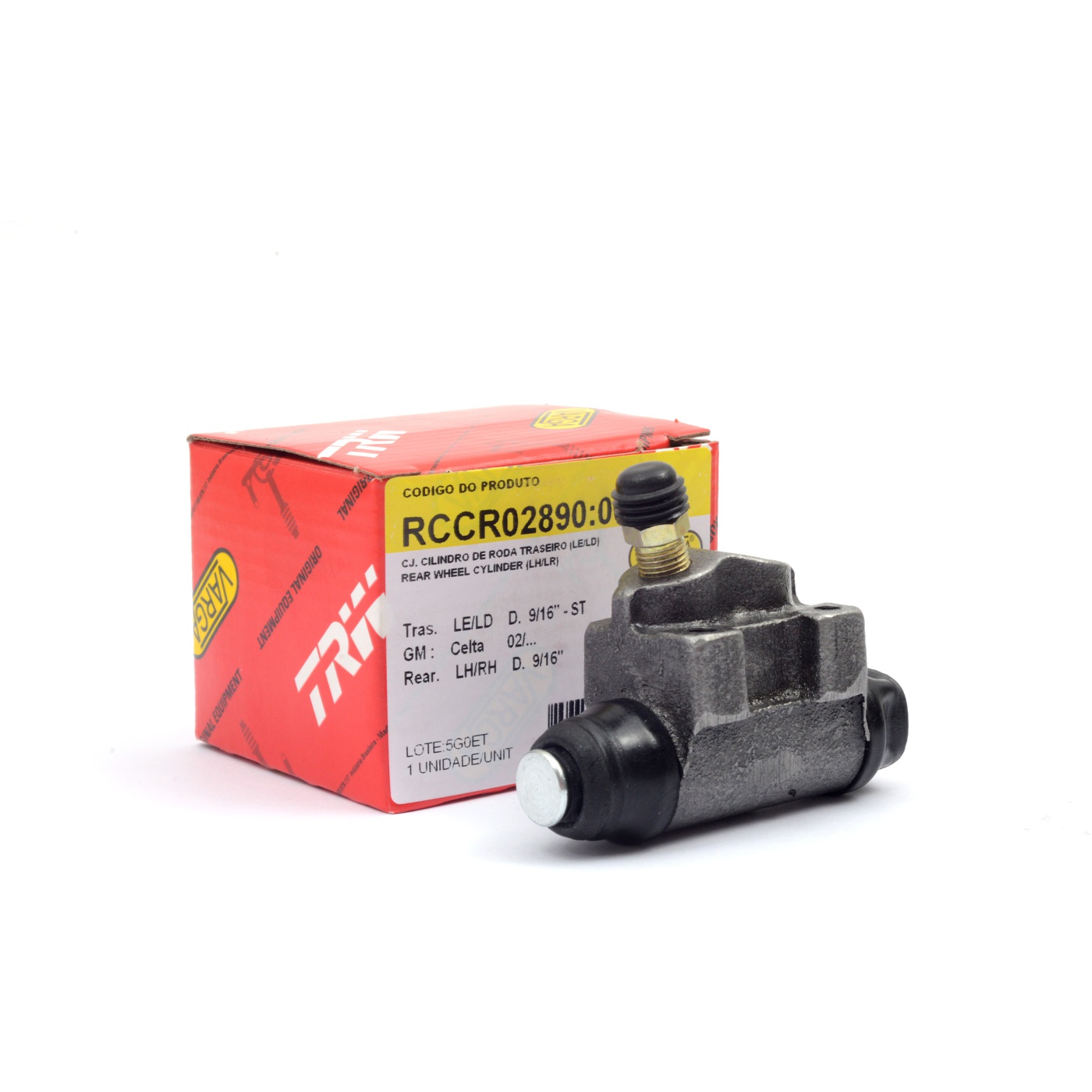 Cilindro de Roda para Chevrolet Celta e Prisma - TRW - RCCR02890