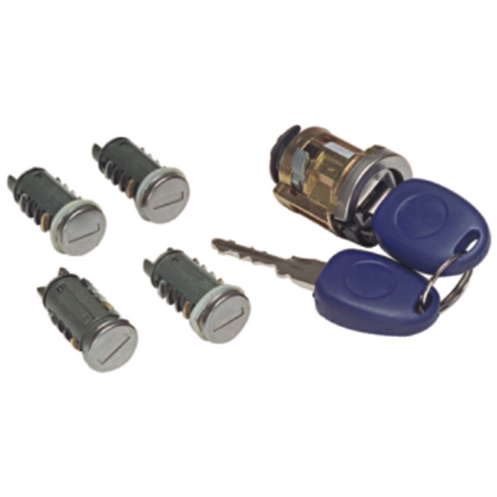 Cilindros Ignição Portas e Porta-Malas para Fiat Palio e Siena - Universal Automotive - 70048