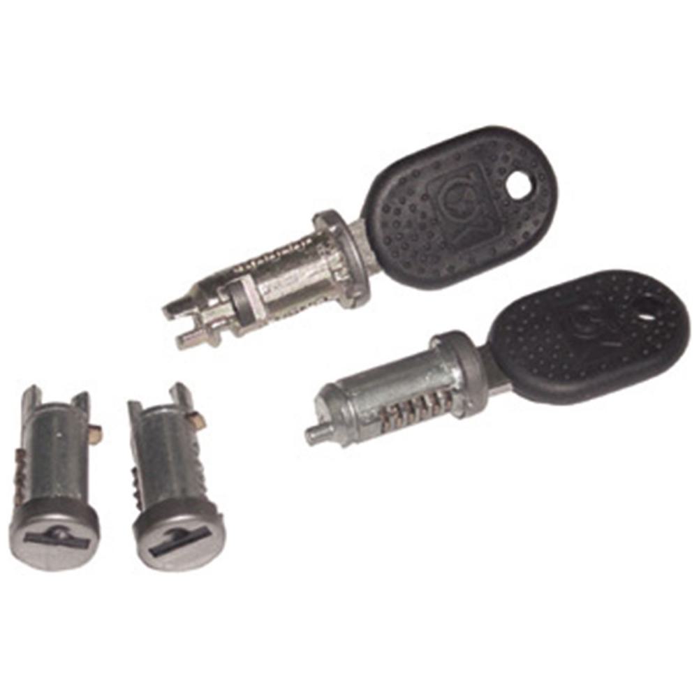 Conjunto de Cilindros Ignição, Porta e Porta-Malas para Fiat Uno - Universal Automotive - 60701