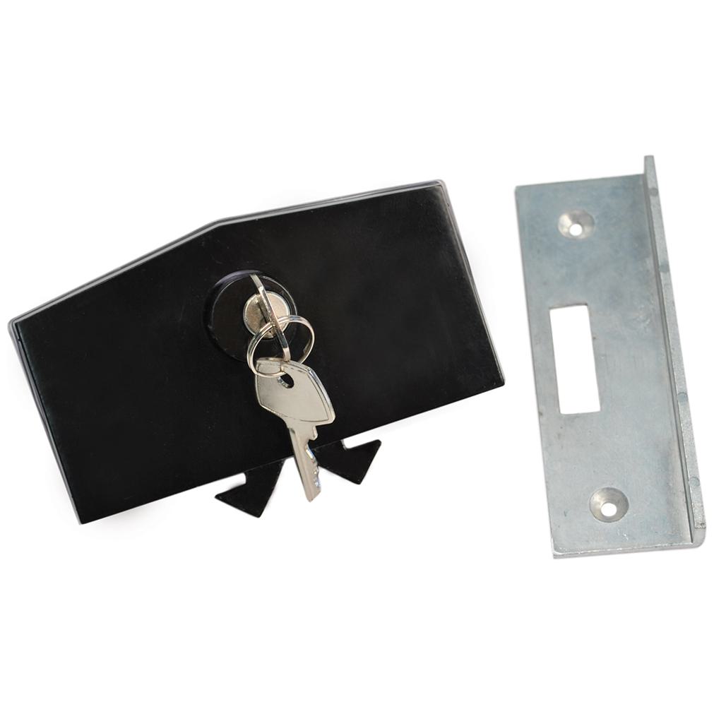 Conjunto de Fechadura C/ Batente - Grande do Porta do Sanitário - Universal - 60690