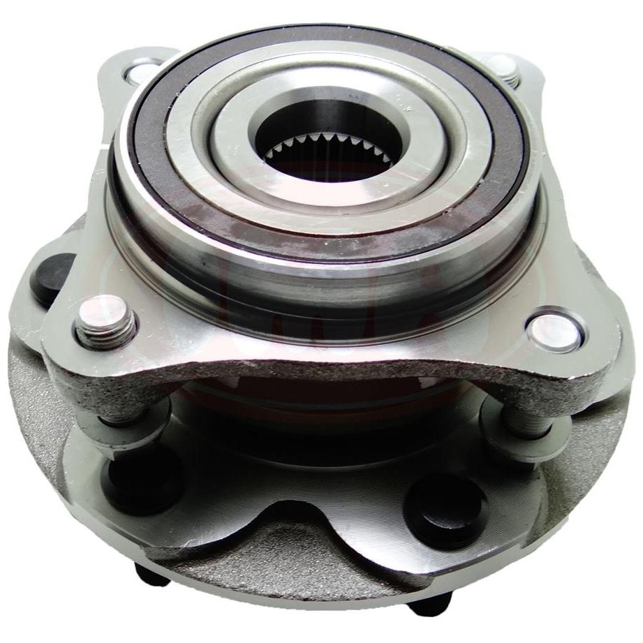 Cubo de Roda Dianteiro Direito ou Esquerdo 6 Furos com Rolamento e ABS para Toyota Hilux - IMA - AL-209