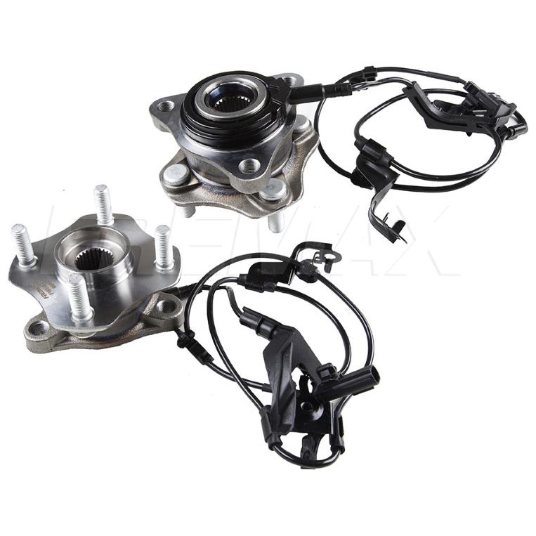 Cubo de Roda Dianteiro Esquerdo 4 Furos com Rolamento e ABS - Fremax - FWB0791